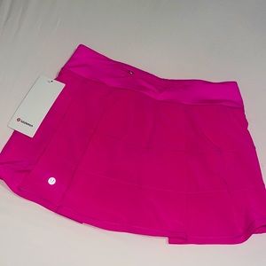 Lulu Lemon Sonic Pink Tennis Skirt